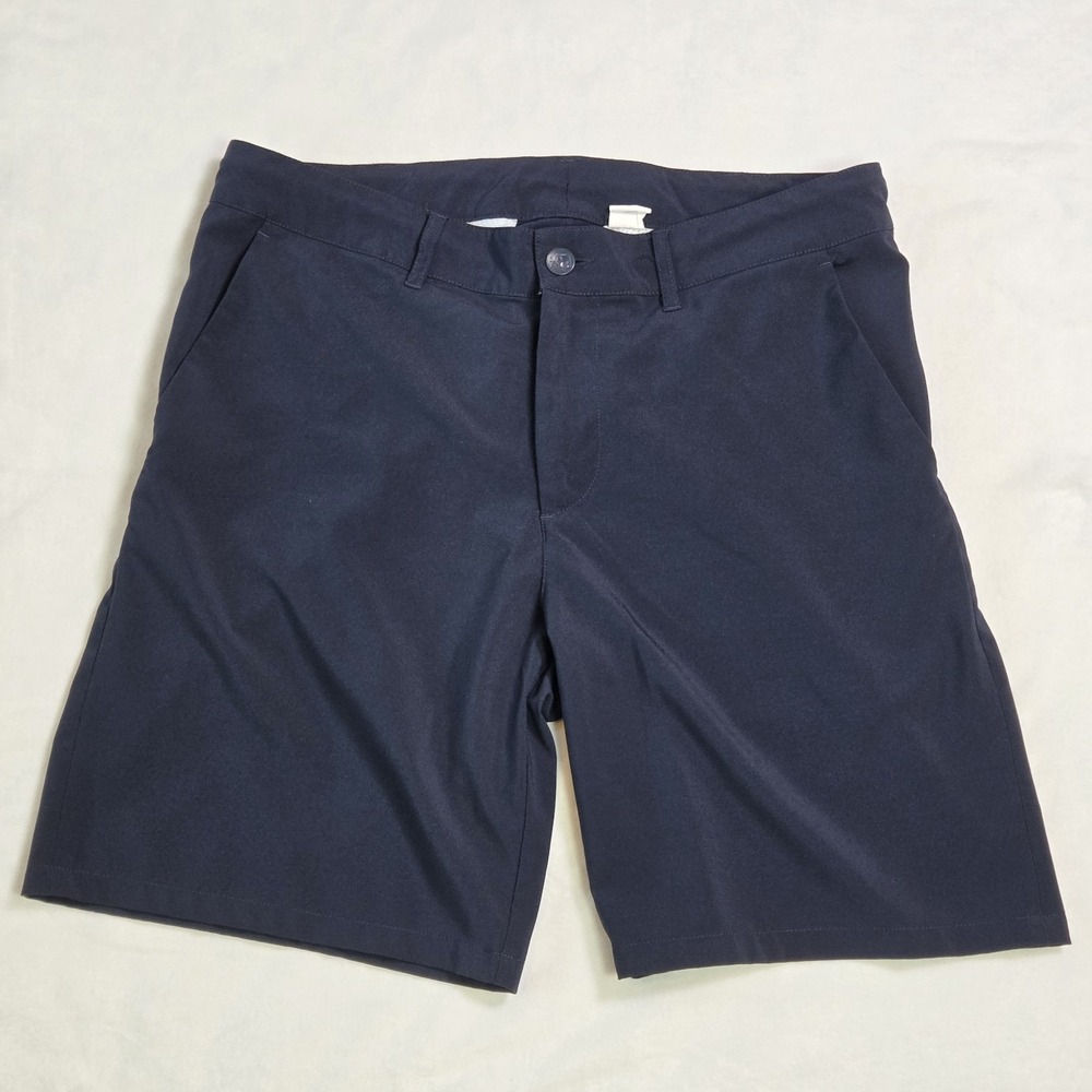 The Normal Brand Performance Golf Shorts Men's‎ Size 33x9 Navy Stretch Pockets